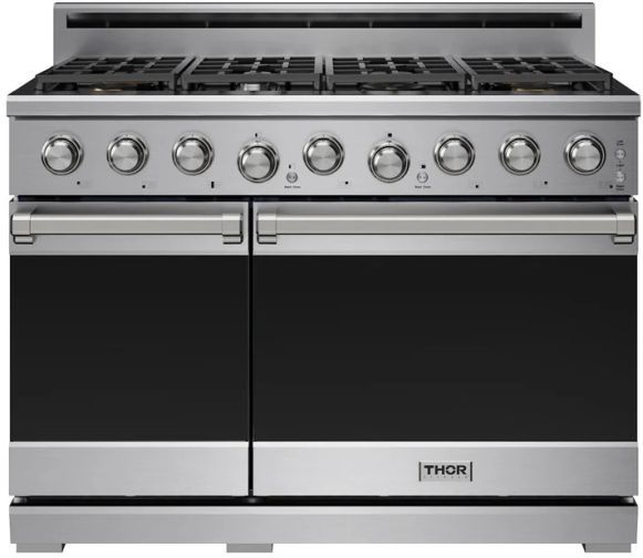 Thor Kitchen® X Series 48" Stainless Steel Freestanding Pro Style LP Gas Range-0