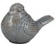 A & B Home Regis Blue Sitting Bird Ceramic Accent-1