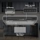 Broan Alta 2 Series 30" Black Stainless Steel Under Cabinet Range Hood-1