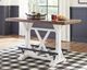 Signature Design by Ashley® Valebeck 5-Piece White Counter Height Dining Set-4