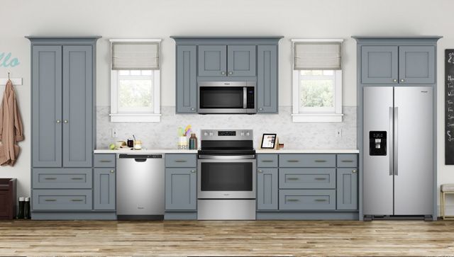 Whirlpool® 33" 21.4 Cu. Ft. Fingerprint Resistant Stainless Steel Side-by-Side Refrigerator-1