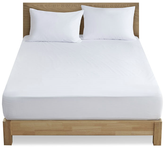Olliix by Clean Spaces Allergen Barrier White Queen Mattress and Pillow Protector Set-0