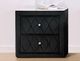 Crown Mark Annabelle Black Nightstand-1