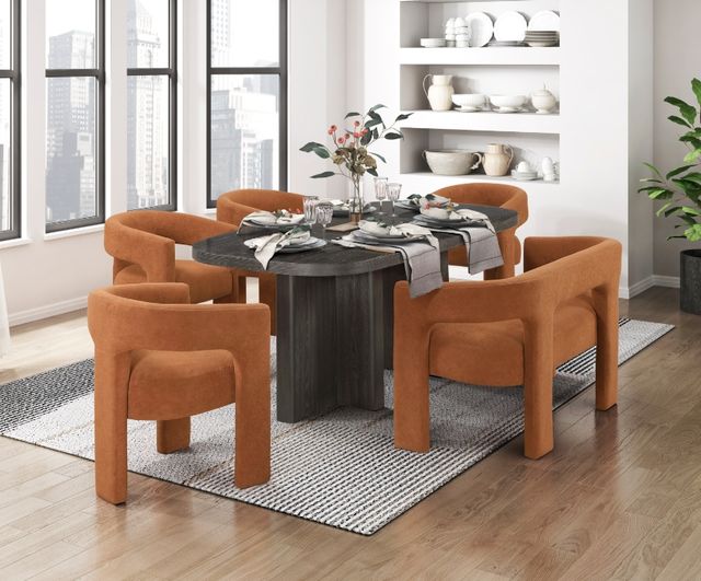 Homelegance® Marais Orange Dining Bench-1