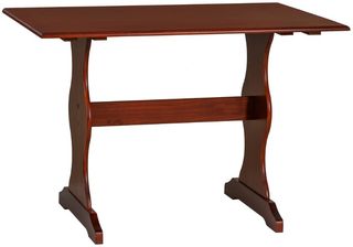 Linon Chelsea Walnut Nook Table
