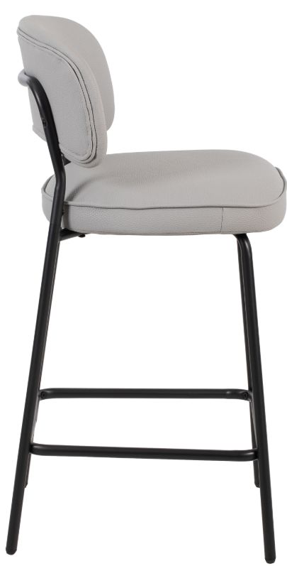 New Classic® Home Furnishings Blythe Black/Ivory Counter Stool-3
