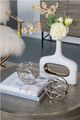 A & B Home Silver Wave Sphere-5