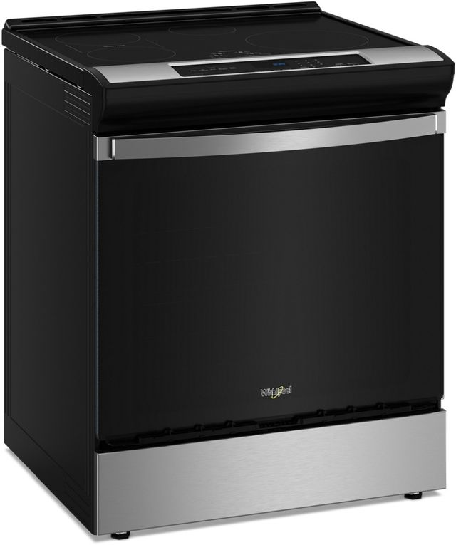 Whirlpool® 30" Fingerprint Resistant Stainless Steel Slide In induction Range-2