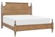 Legacy Classic Vintage Market Barnwood Oak Queen High/Low Poster Bed-4