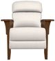 La-Z-Boy® Eldorado Chalk High Leg Reclining Chair-1