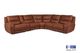 Cheers by Man Wah Texas 6-Piece Brown Power Reclining Sectional-0