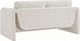 Meridian Furniture Stylus Cream Boucle Fabric Loveseat-3