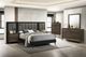 Furniture of America® Chalfont 4-Piece Dark Brown Queen Bedroom Set with Panels-1