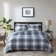 Olliix by Madison Park Essentials Parkston Grey King/California King 3M Scotchgard Down Alternative All Season Comforter Set-0