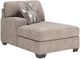 Benchcraft® Newellen 3-Piece Hemp U-Shape Full Sleeper Sectional with Double Chaise-1