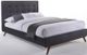 VIG Furniture Modrest Addison Gray/Walnut Eastern King Panel Bed-0