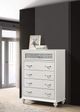 Coaster® Barzini White Chest-4