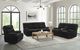 Elements International Admiral Masis Black Manual Recliner-1