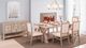 Jofran Inc. Fairview Ash/Brown Backless Dining Bench-1