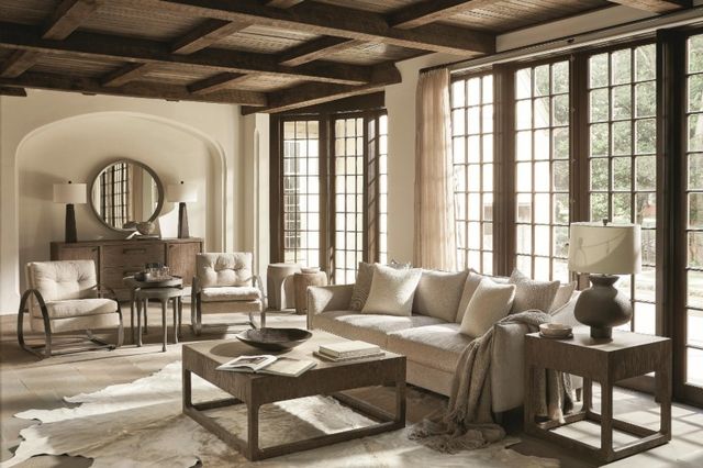 Bernhardt Casa Paros Bedrock/Playa Side Table-1