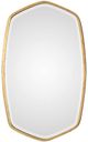 Uttermost® Duronia Antiqued Gold Mirror-0