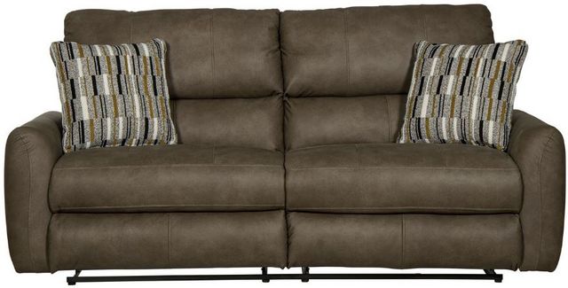 Catnapper® Dorian Eclipse/Pebble Reclining Sofa-1