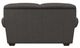 La-Z-Boy® Mackenzie Greystone Leather Loveseat-4