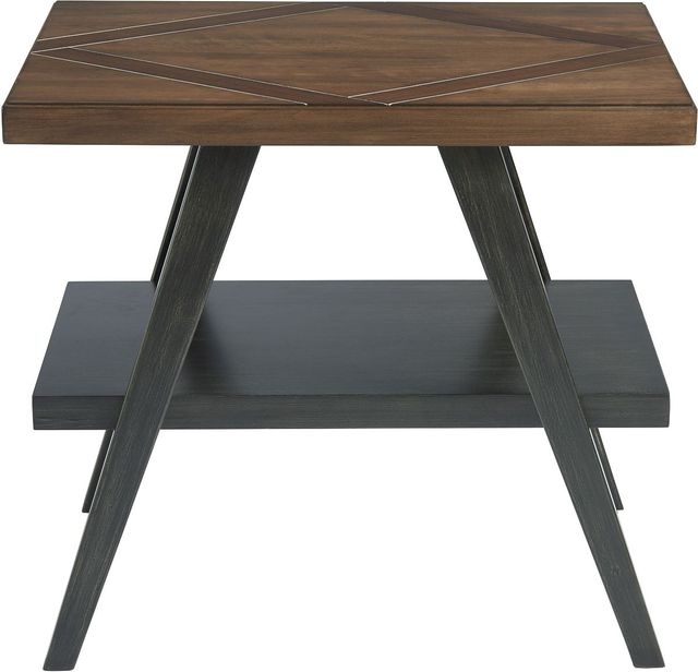 Clearance Universal Explore Home™ Curated Chandler Mango Pango End Table-3