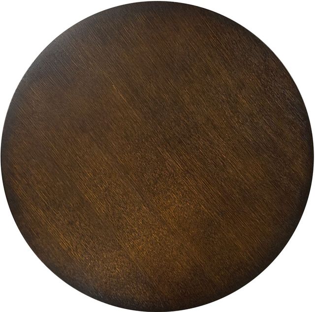 Crown Mark Ferrara Brown 21" Lazy Susan Tabletop-2