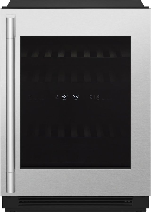 SKS 24" Panel Ready Undercounter Wine Cooler-1