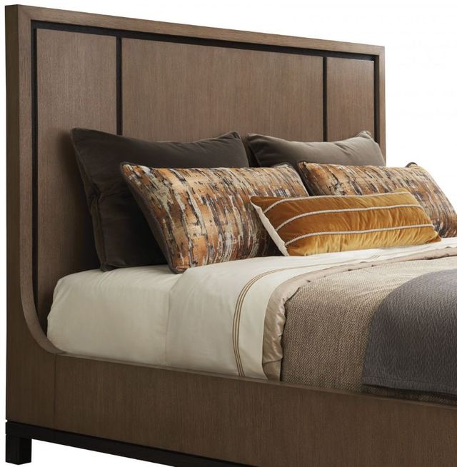 Lexington Home Zanzibar Cape Verde Deep Espresso Tunis/Senegal California King Panel Bed-1