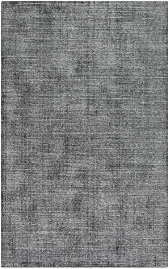 Rizzy Home Meridian Dark Gray 5'x8' Rectangular Rug-0