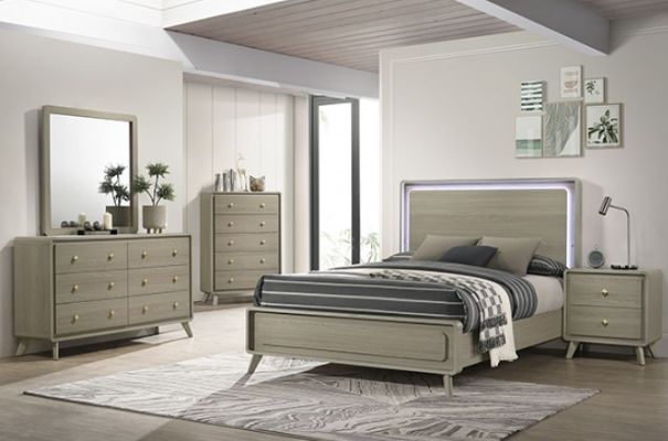 Furniture of America® Rainier Gray Dresser-1