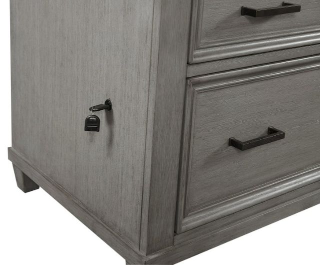 aspenhome® Caraway Aged Slate Lateral File Cabinet-2