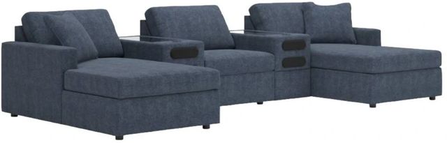 Signature Design by Ashley® Modmax 5-Piece Ink U-Shape Sectional with Audio Consoles-0