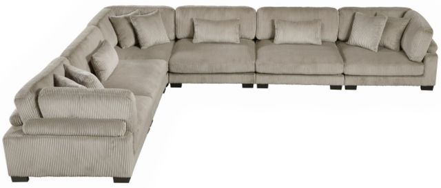 Homelegance® Traverse 6-Piece Taupe Modular Sectional-3