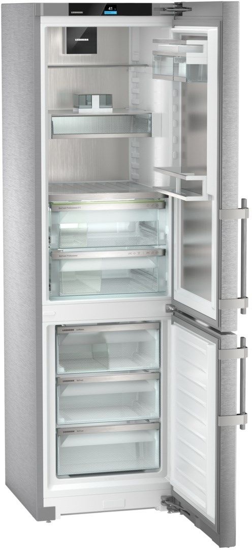 Liebherr 24" 12.7 Cu. Ft. Stainless Steel Bottom Freezer Refrigerator-2