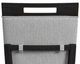 Elements International Transcend Charcoal/Light Gray Dining Side Chair-2