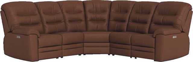 Palliser® Furniture Customizable Keiran 5-Piece Wall Hugger Power Reclining Sectional with Power Headrest-0