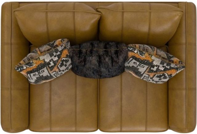 Jackson Furniture Corvara Caramel Leather Loveseat-4