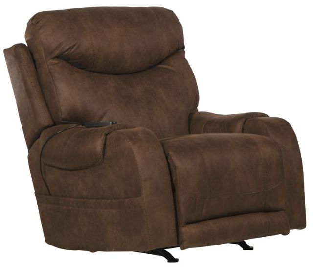 Catnapper® Recharger Chocolate Power Recliner with Power Headrests and Lumbar-0