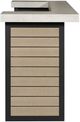 Vanguard® Furniture Michael Weiss Outdoor Montecito Oyster/Sand/Shadow Bar-4