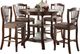 New Classic® Home Furnishings Bixby 5-Piece Espresso Counter Dining Set-0