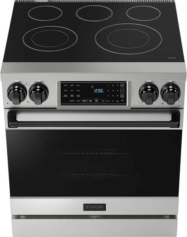 Thor Kitchen® Gordon Ramsay Series 30" Stainless Steel Pro Style Electric Range-1