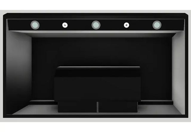 Vent-A-Hood® 48" Black Wall Hood-2