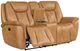 Corinthian Furniture Jordan Camel Power Reclining Loveseat-0