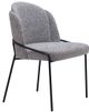 Zuo® Modern Jambi Black/White Dining Side Chair-0