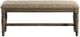 Intercon Balboa Park Brown/Roasted Oak Dining Bench-3