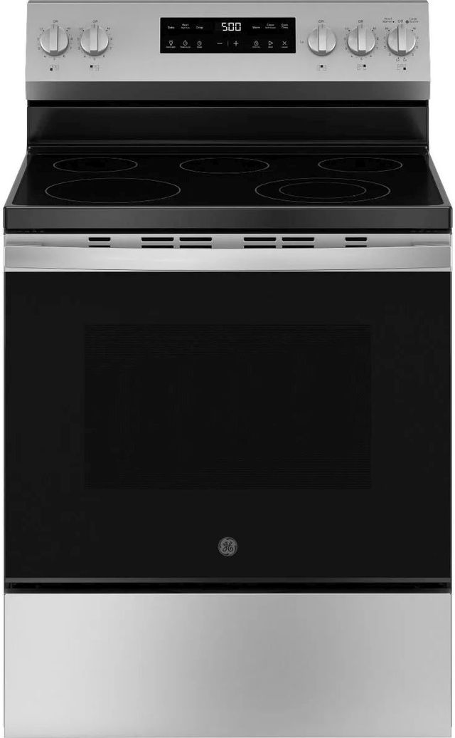 GE® 4 Piece Stainless Steel Electric Kitchen Package-3