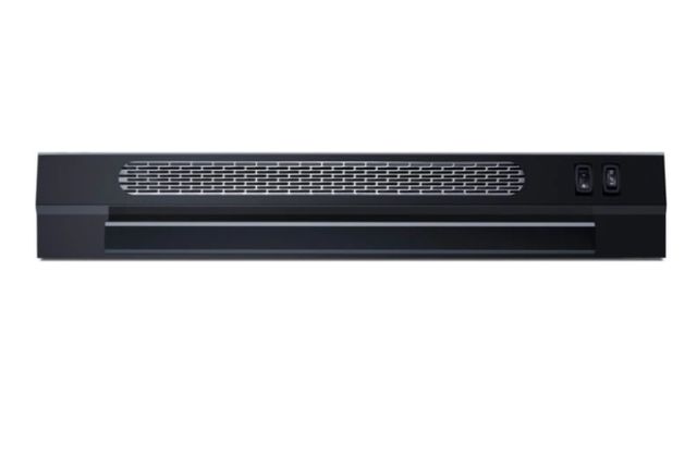 Summit® 24” Black Ductless Retractable Under Cabinet Range Hood-0